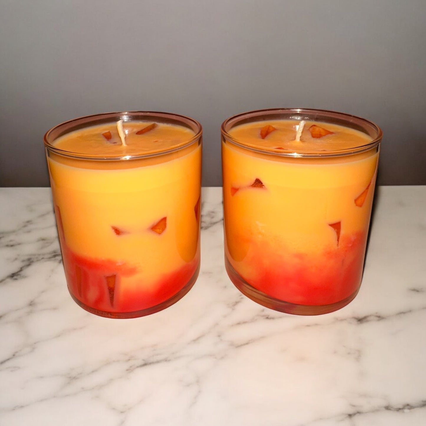 Peach Sunrise Candle