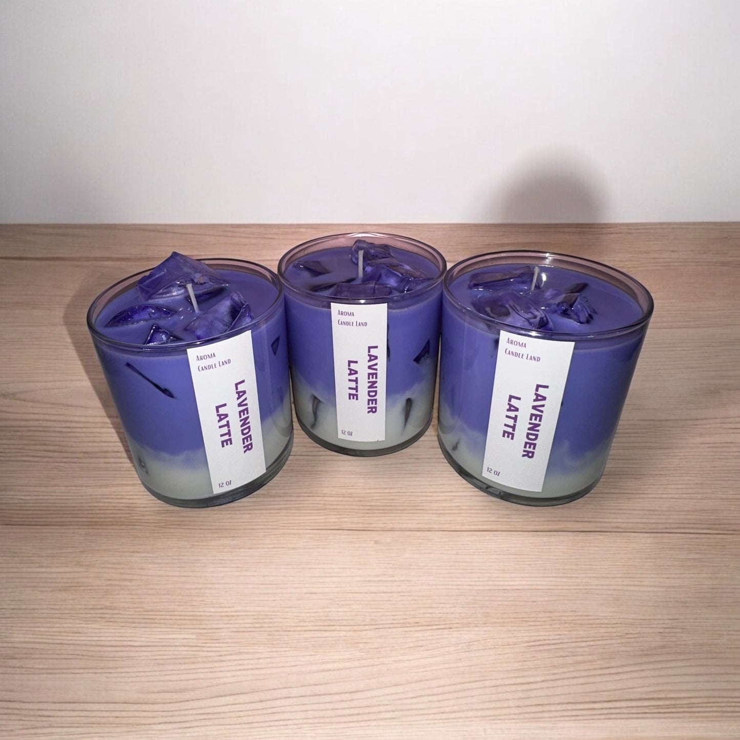 Lavender Latte Candle