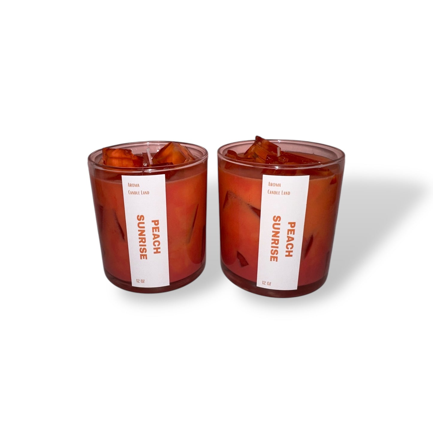 Peach Sunrise Candle