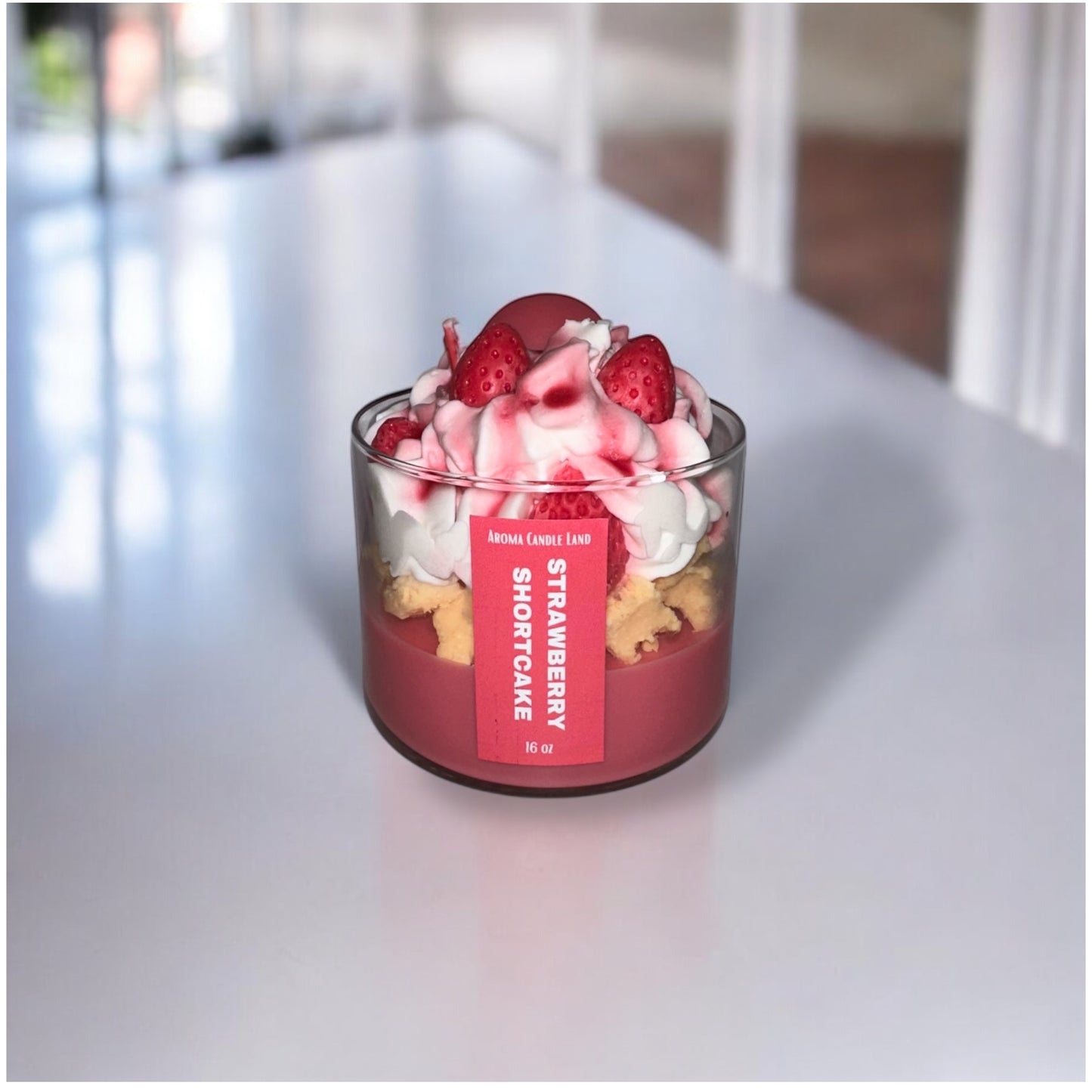 Strawberry Shortcake Decorative Candle