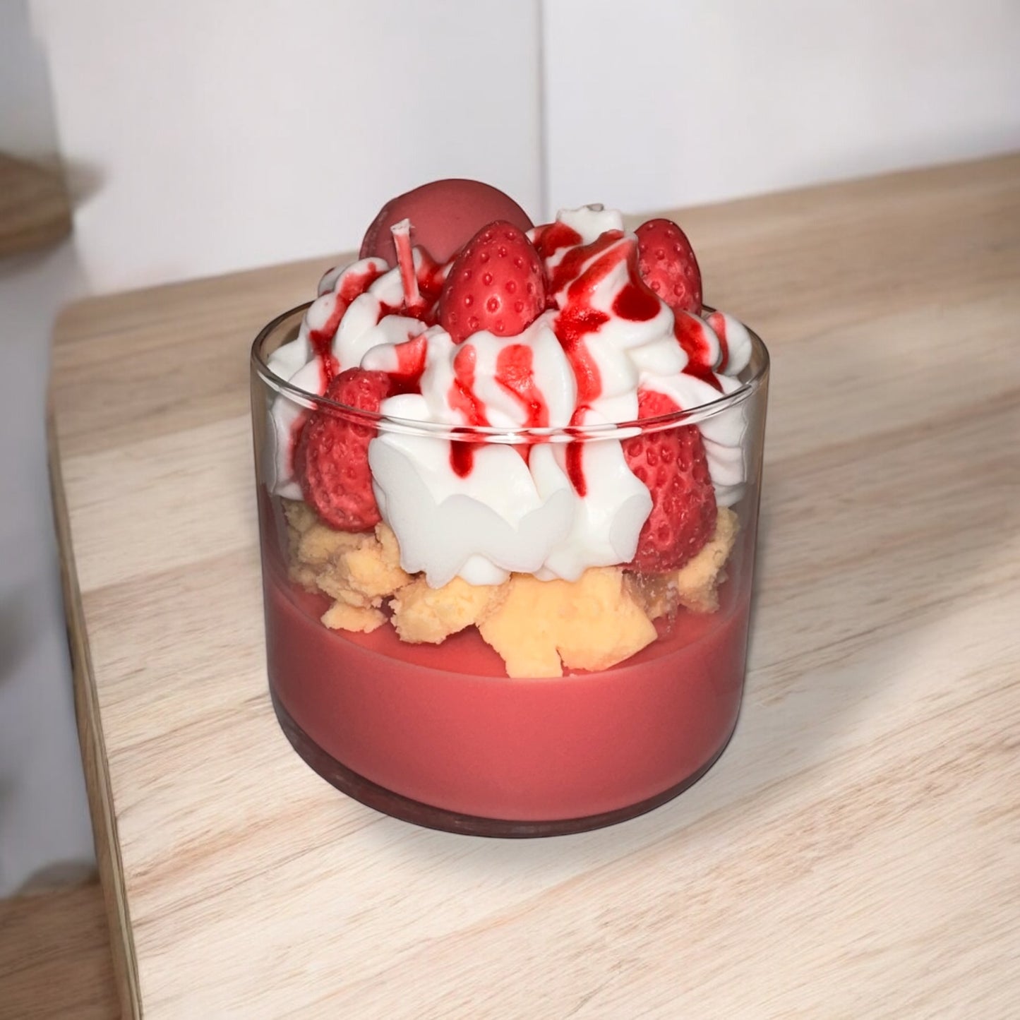 Strawberry Shortcake Decorative Candle