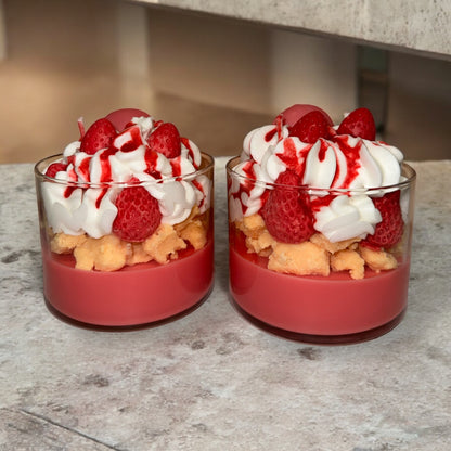 Strawberry Shortcake Decorative Candle