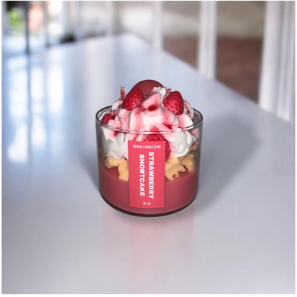 Strawberry Shortcake Decorative Candle